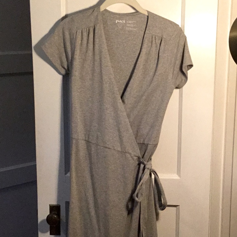 Pact wrap dress